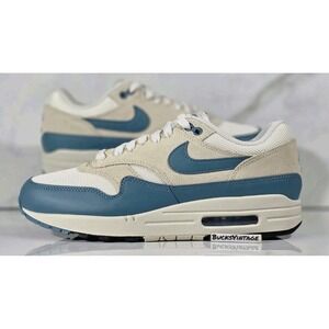 Nike Air Max 1 Essential Smokey Blue Sneakers Mens Size 8 Rare NEW FZ5808-011